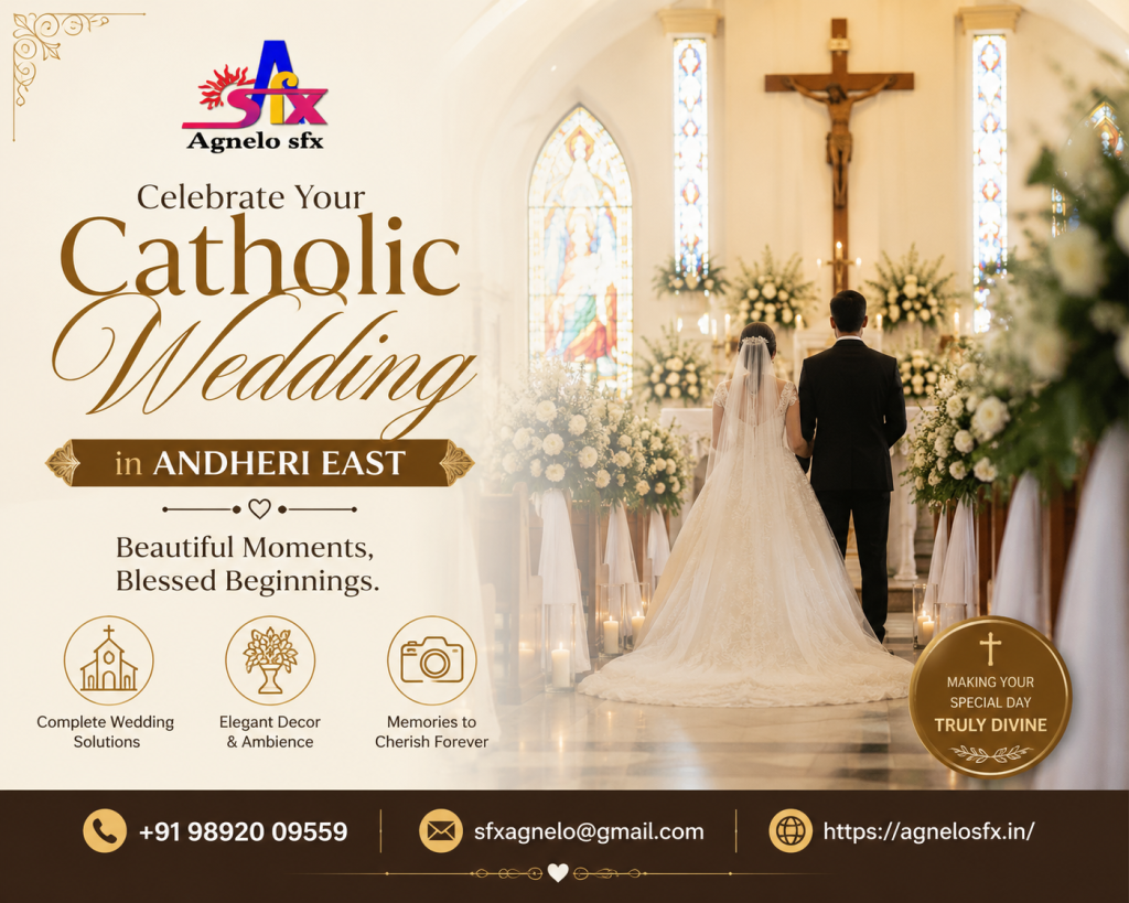 Catholic Wedding in Andheri East