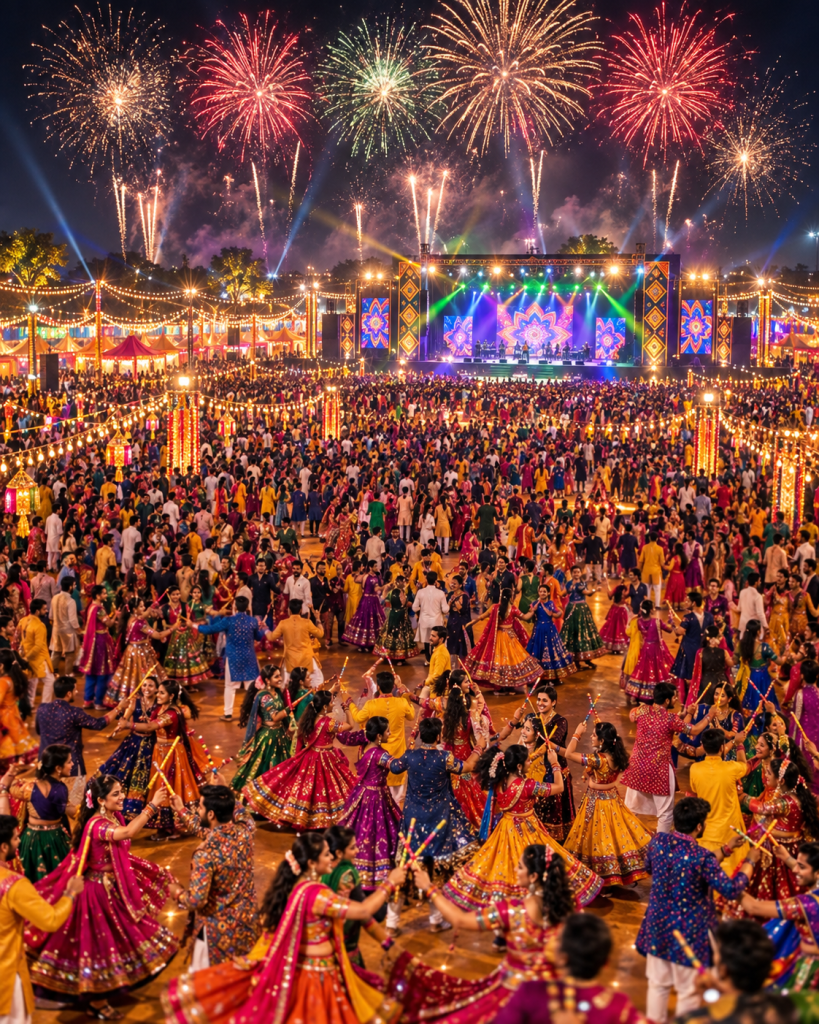 Garba Event Special Effects in Mumbai