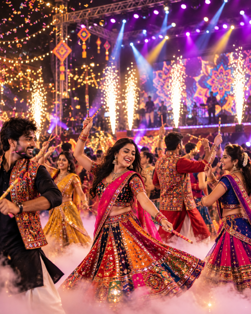 Navratri Special Effects in Borivali